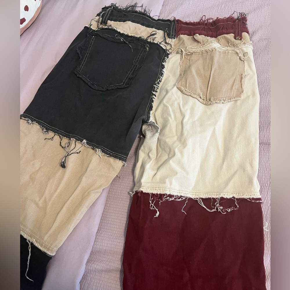 Patchwork pants - Picture 2 of 2